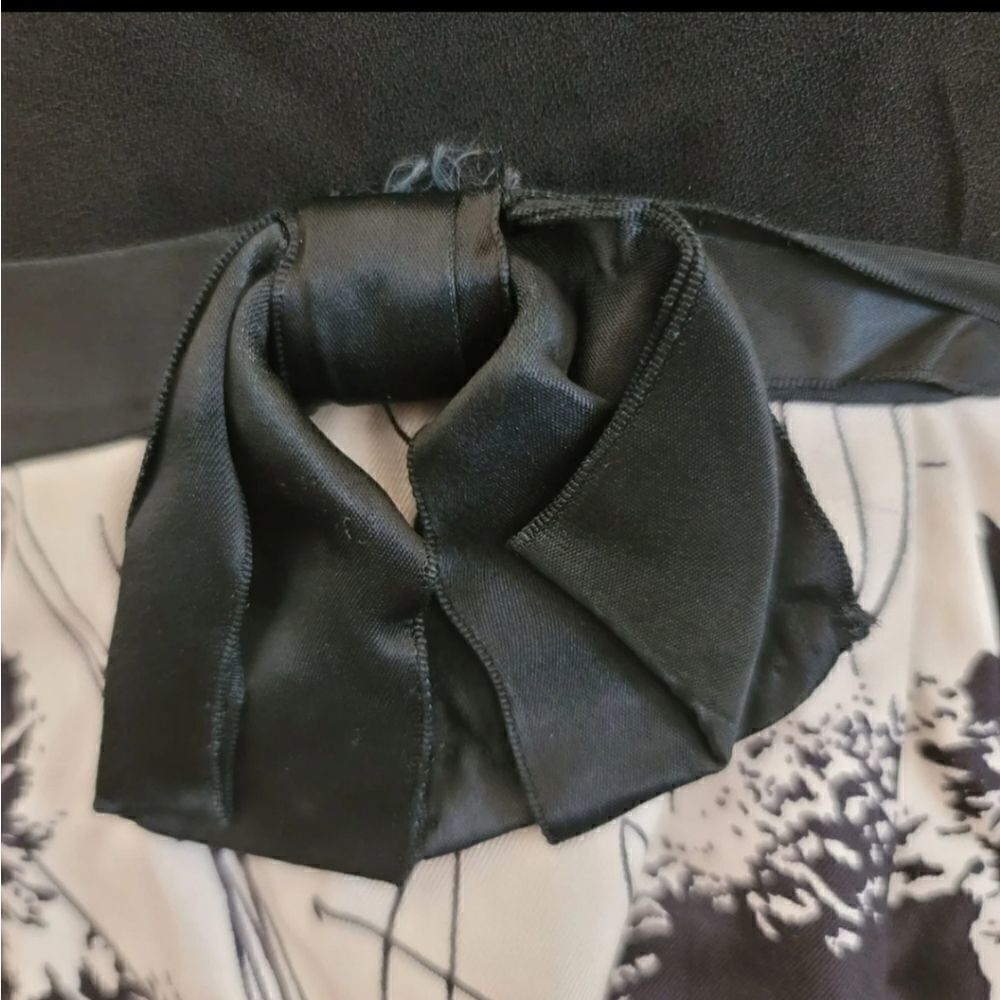 Vintage Joseph Magnin floral shadows a line dress 50s 60s poor condition knee le - Picture 3 of 5